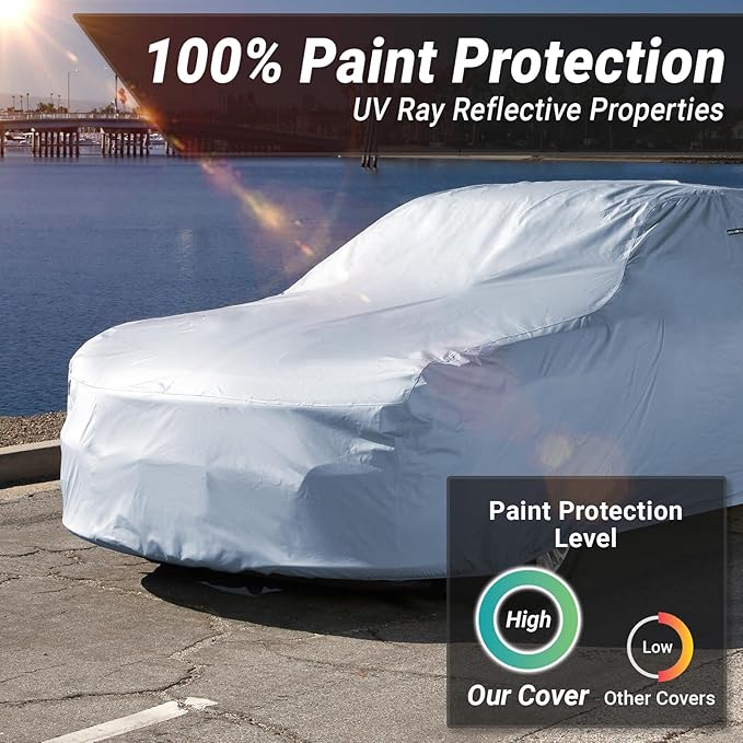 iCarCover Premium Car Cover for 1977-1996 Chevy Caprice Wagon Heavy Duty