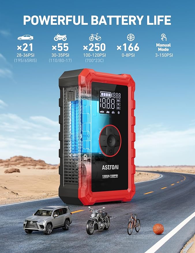 AstroAI S8 Air Jump Starter