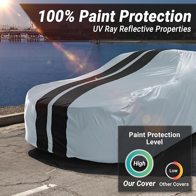iCarCover Custom Car Cover for Chevy Styleline Deluxe 2-Door, 4-Door Waterproof