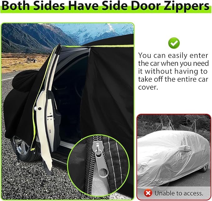 Car Cover for 2002-2024 Mini Cooper/Cooper S/Hardtop 2-Door, PEVA Full Car