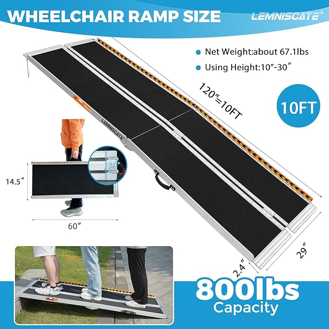 LEMNISCATE 10FT Wheelchair Ramp