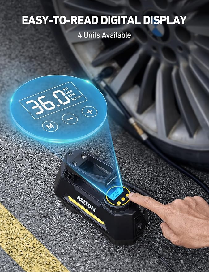AstroAI Tire Inflator Portable Air Compressor Air Pump
