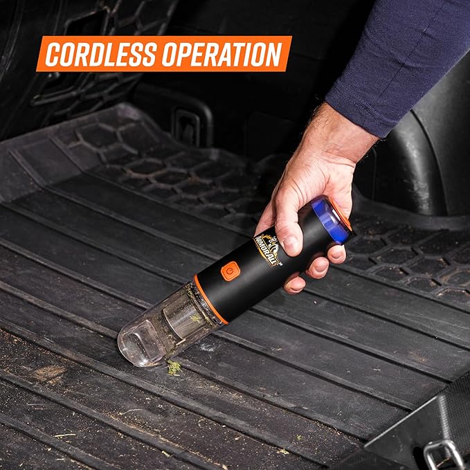 Armor All AA07V2 0901 Cordless Car Vacuum Handheld Mini Vacuum Cleaner