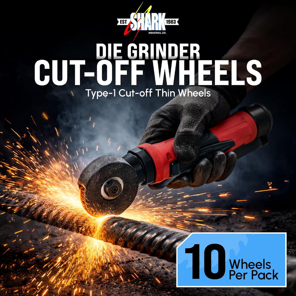 Shark Industries PN-20 10-Pack 2-Inch Cut-Off Wheels – 1/16-Inch Thick x 1/4-...