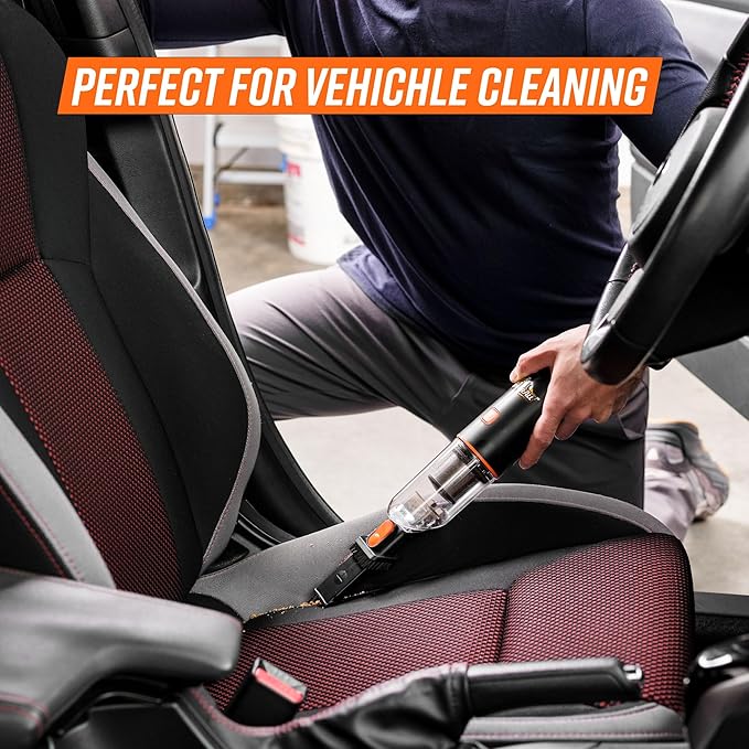 Armor All AA07V2 0901 Cordless Car Vacuum Handheld Mini Vacuum Cleaner