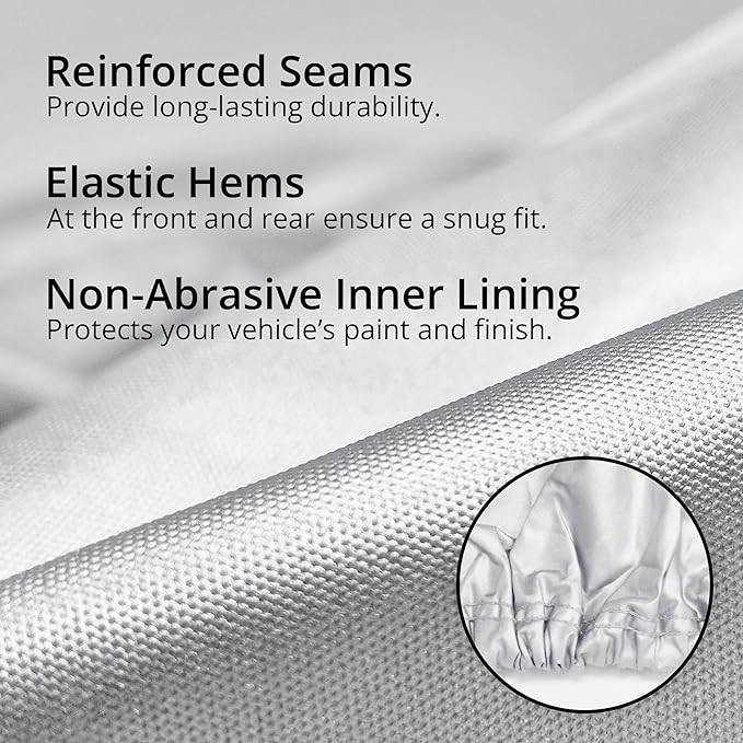 Car Covers Weatherproof Max Car Cover & Warranty Compatible