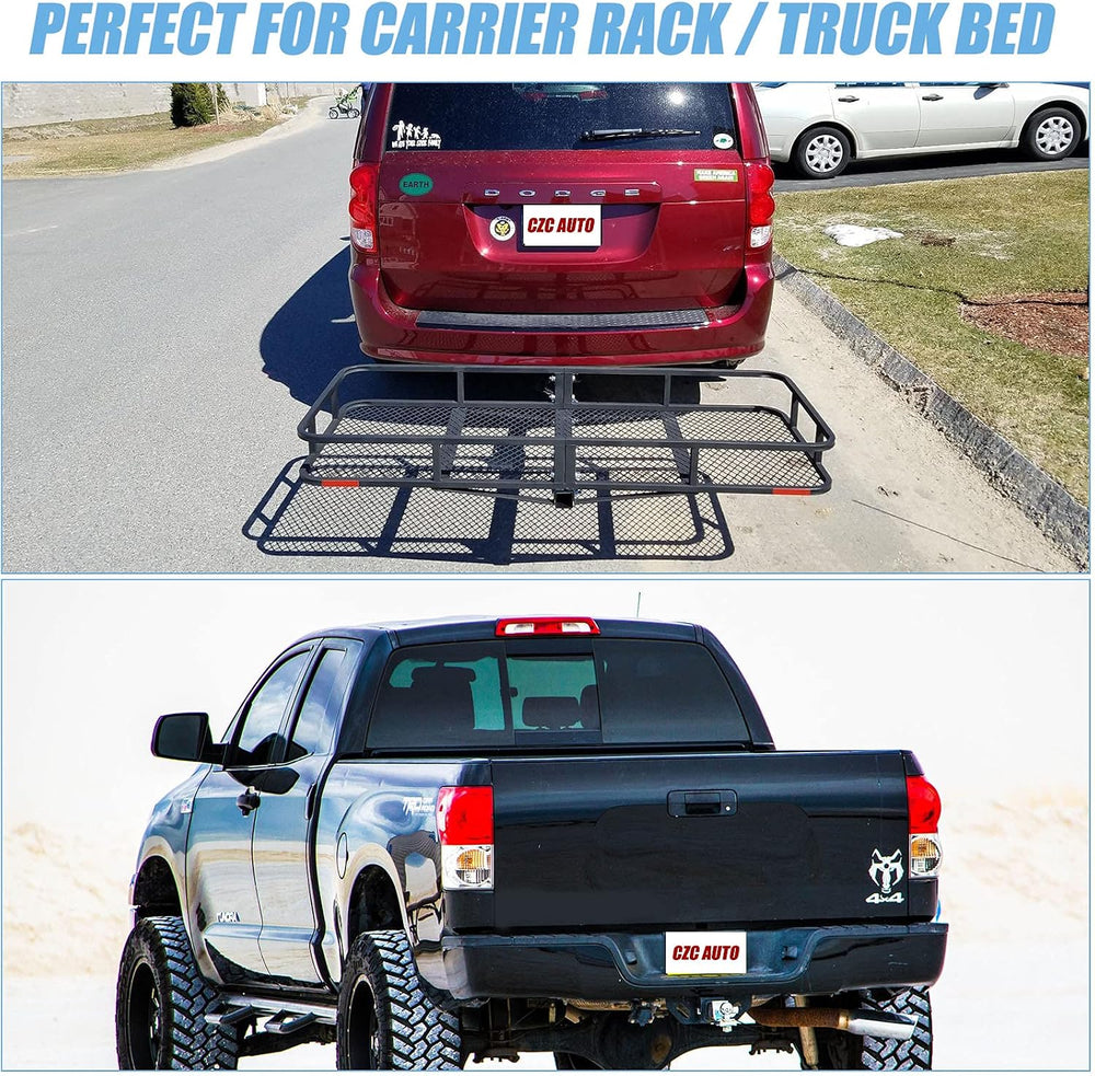 CZC AUTO Hitch Cargo Carrier Bag, 20 cu. ft Waterproof/Rainproof/Weatherproof...