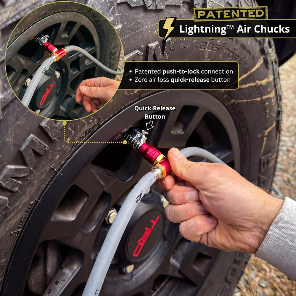 JACO Rapid 4-Tire Inflation/Deflation System with Lightning Air Chucks