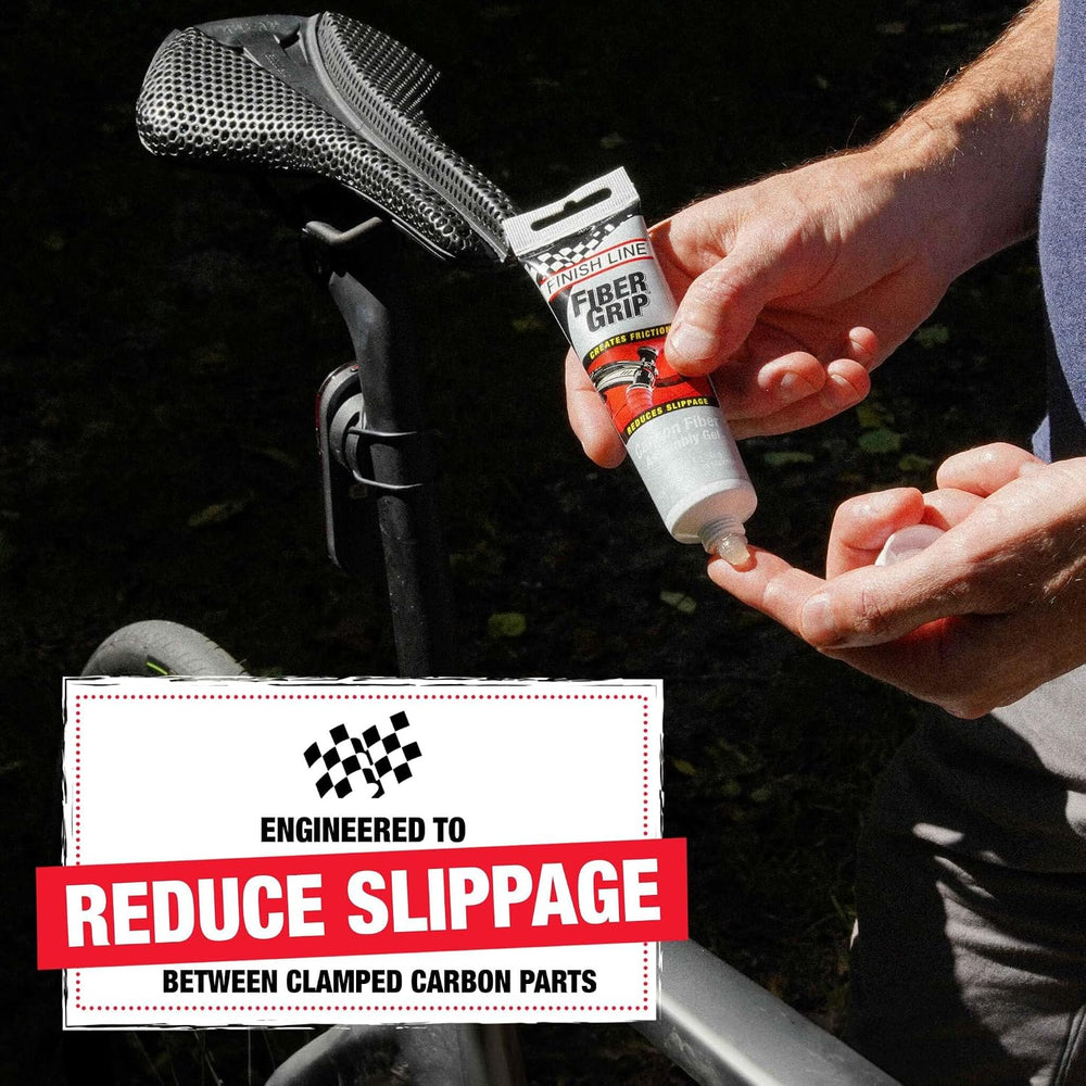 Finish Line Fiber Grip Carbon Fiber Bicycle Assembly Gel