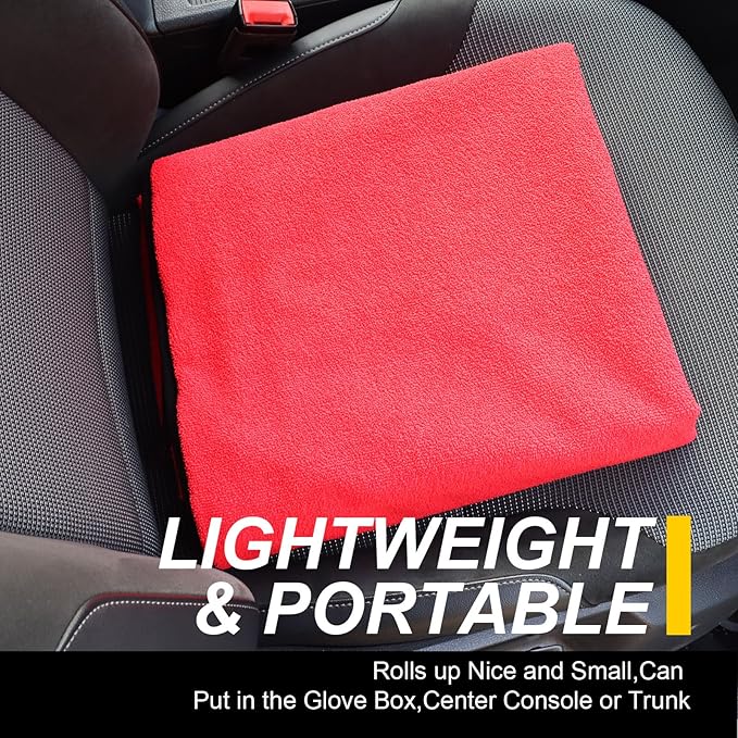 Back Seat Cover for Car Trucks Van SUV, Waterproof Rear Bench Towel Seat Covers