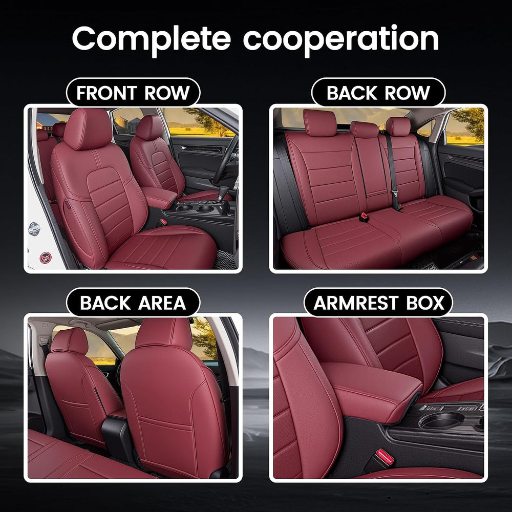 HKZ Custom Fit Civic Seat Cover Full Set for Honda Civic (Sedan 2022 2023 202...