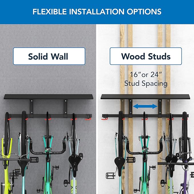 Mount-It! WheelsUp Bike Storage Rack