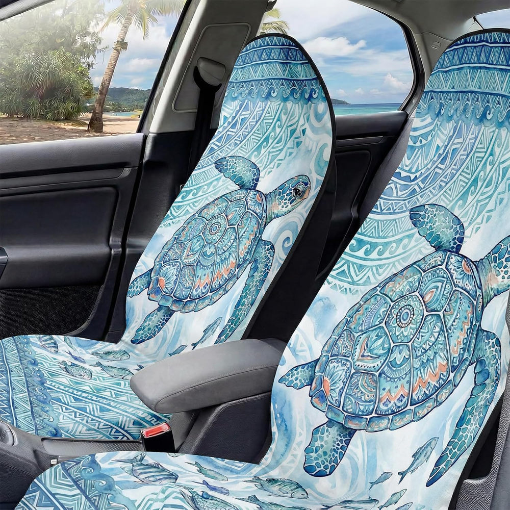 2 Pack Car Seat Towel Covers, Sweat-Proof Microfiber Seat Protectors for Gym,...