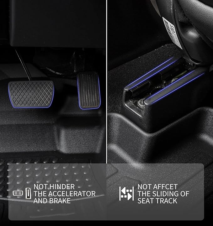 KELCSEECS All Weather Floor Mats & Cargo Liner Custom