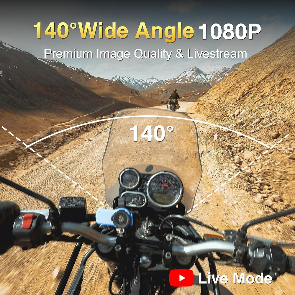 Drift Ghost XL Motorcycle Action Camera, 1080P, 9-Hour Battery, Waterproof