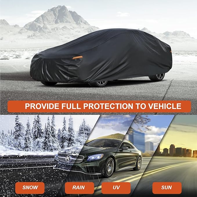 Kayme 7 Layers Coupe Car Cover Custom Fit Toyota MR2 Waterproof All Weather