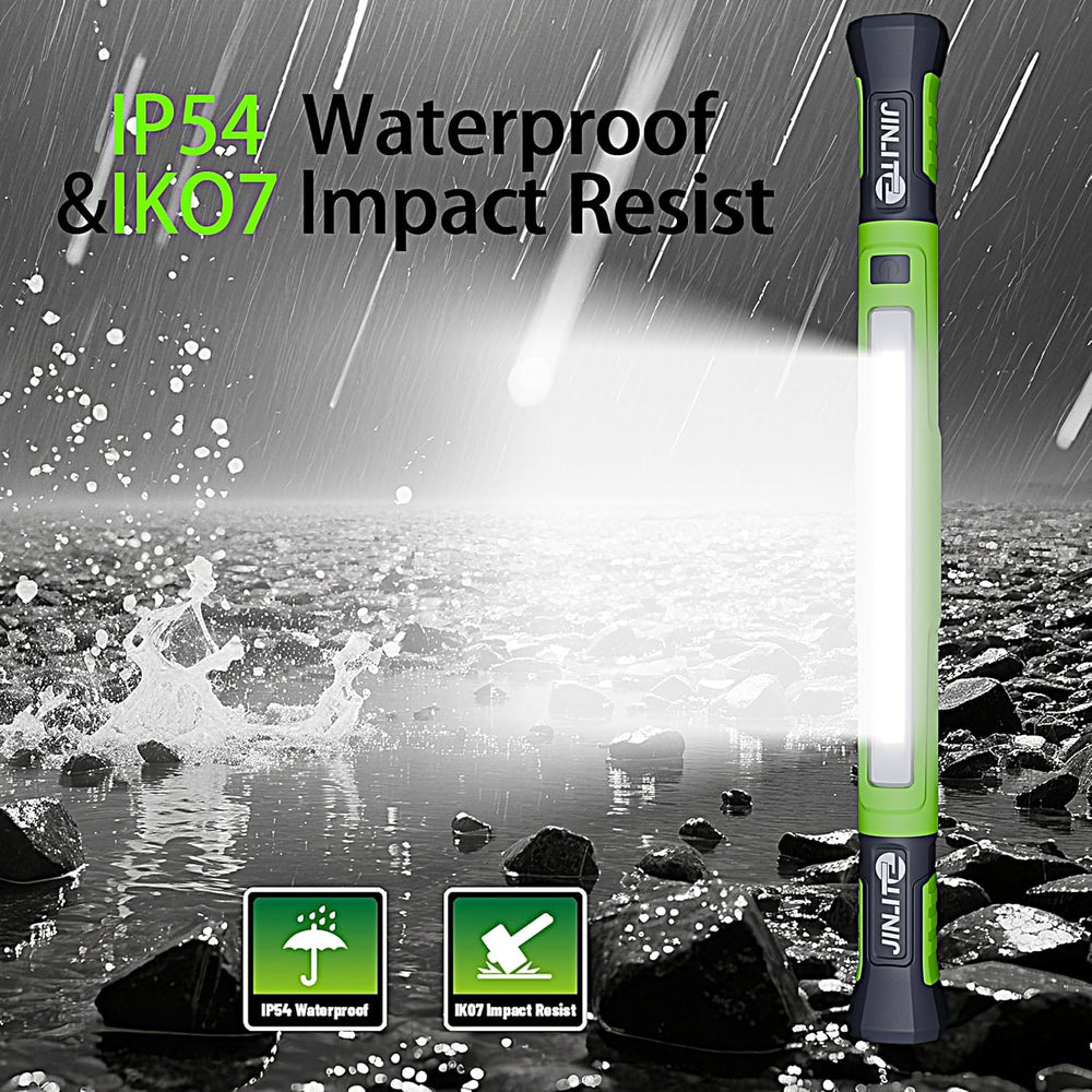 Magnetic Work Light Bar, Under Hood Rechargeable Mechanic LED, 1 Pack Green