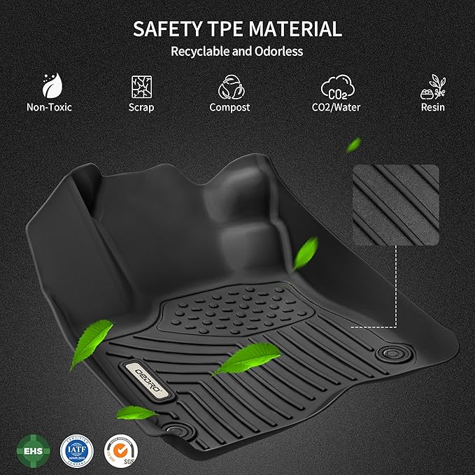 OEDRO Floor Mats Accessories Set Fit