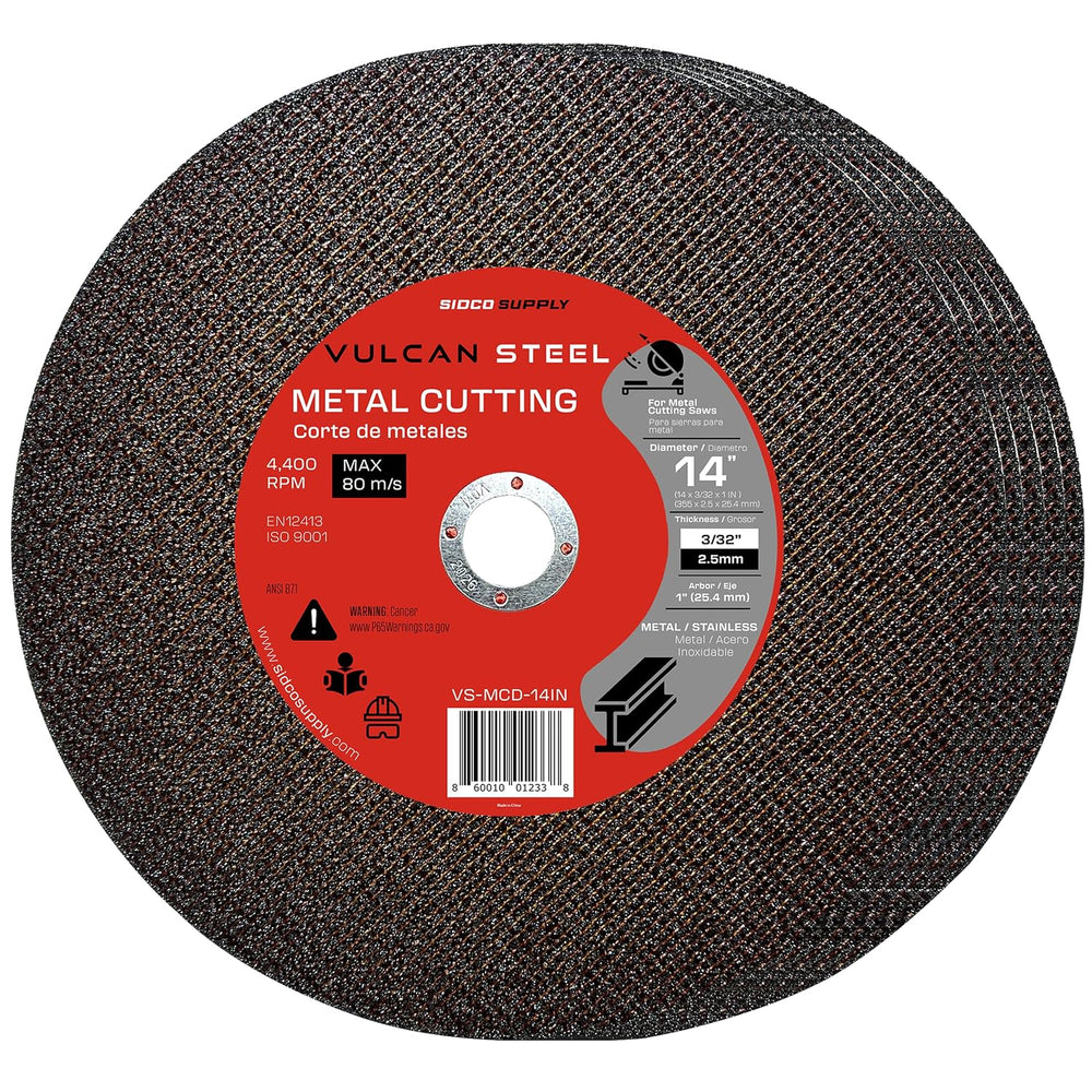 14 Inch Cut Off Wheel - Precision Smooth Cutting - Abrasive Chop Saw Blades -...