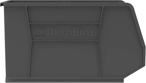 Akro-Mils 30260 AkroBins Plastic Storage Bins, 18"x11"x10", Bl...