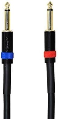 AUDIO 2000'S ADC99100 Two-Pack 25-Foot 1/4-Inch to 1/4-Inch 14 Gauge (14 ...