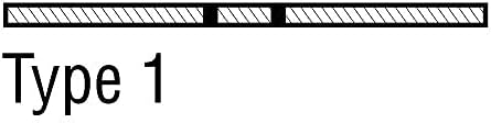 Mercer Industries 613220 - 3" x 1/4" x 3/8" Cut-Off Wheels for...