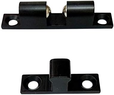 QCAA Solid Brass Double Ball Catch, 49mm, with#304 Stainless Steel Ball &...