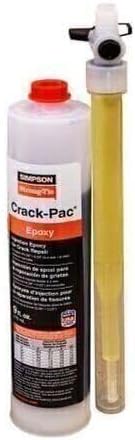 Simpson Strong-Tie ETIPAC2G10KT Crack-Pac® 9-oz. Injection Epoxy Kit (2 Cartr...