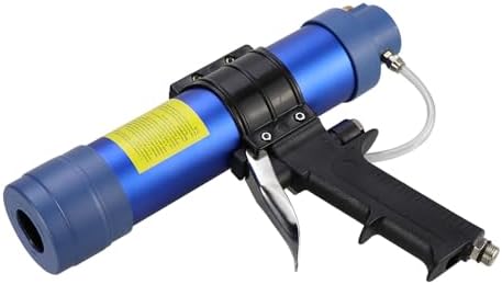Air Sealant Gun 10 oz/310 ml,Pneumatic Caulking Gun,Silicon Sealant Nozzle Gl...