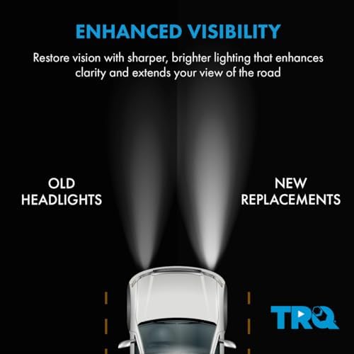 TRQ 2 Piece Headlight Assembly Set Driver & Passenger Side