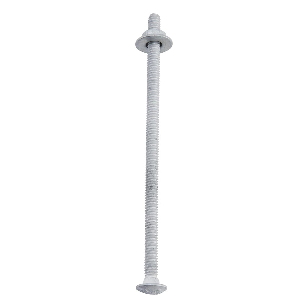 5/16" x 6" Carriage Bolts (50 PCS), Hot Dip Galvanized, Heavy Duty ...