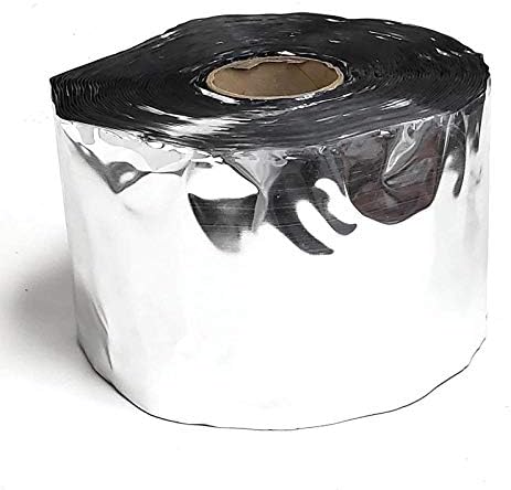 4" W x 50' L Aluminum Heavy Duty Foil Synthetic Polymer Adhesive Bod...