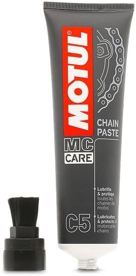 Motul Motorcycle Chain Care Bundle – C5 Chain Paste + C1 Chain Cleaner & ...