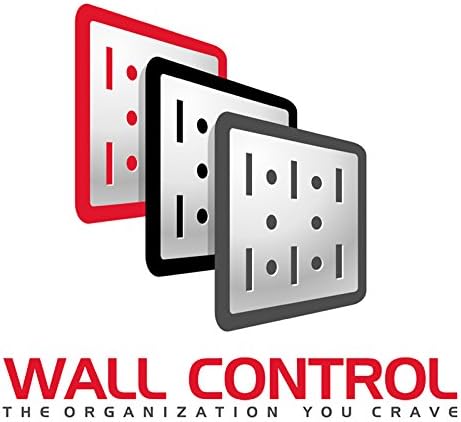 Wall Control Craft & Hobby Pegboard Organizer Storage Kit with White Pegb...