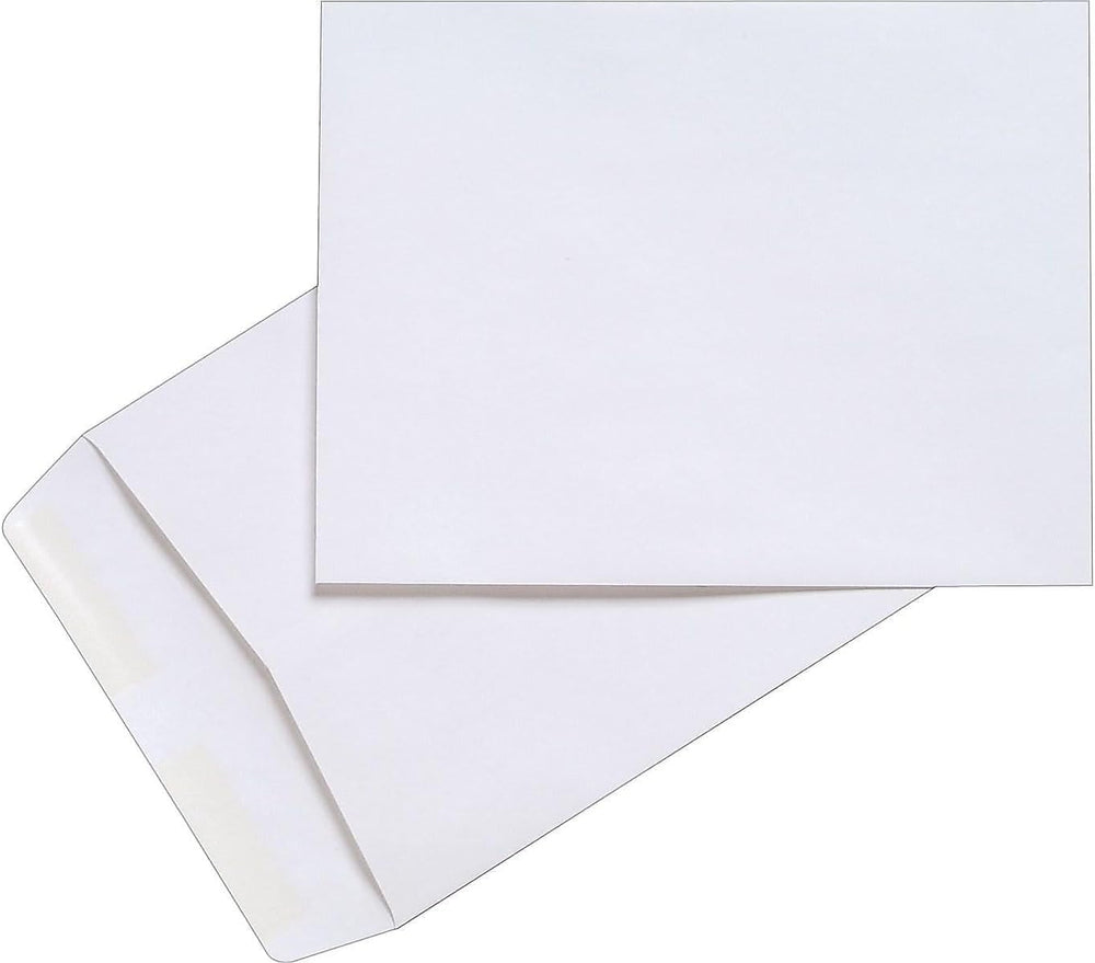 Staples 10x13 Gummed Catalog Envelopes, White Wove, 100/Box