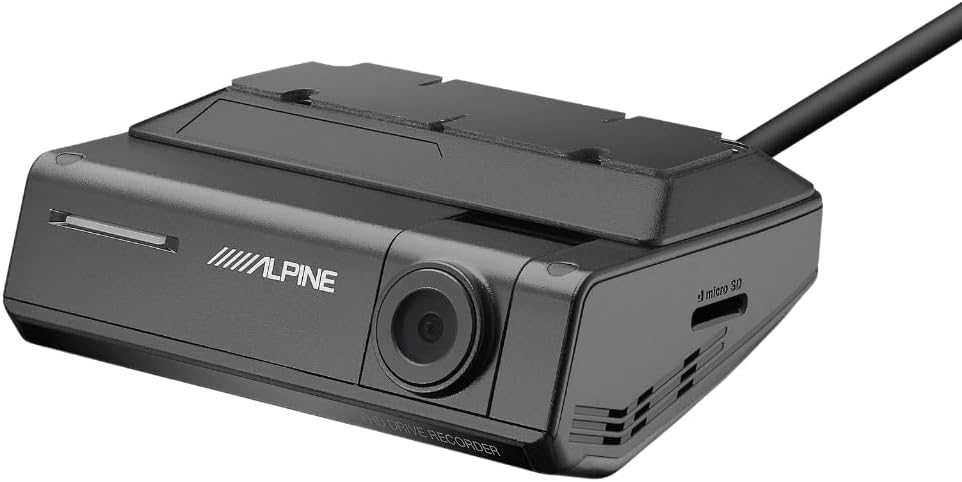 Alpine DVR-C320R Premium 1080P Night Vision Dash Camera Bundle (Front + Rear)...