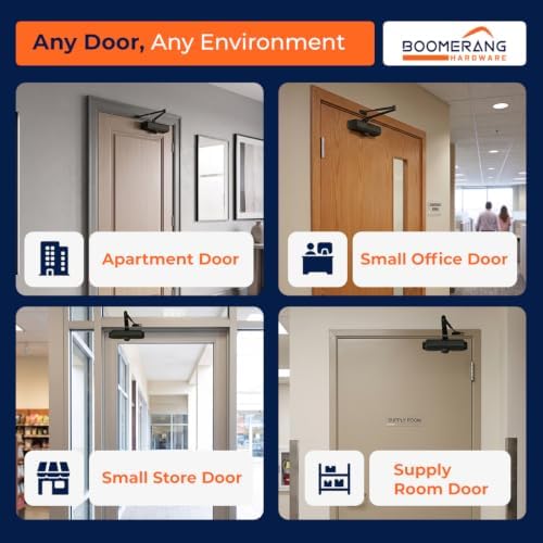 Boomerang D503 Light/Medium-Duty Designer Auto Commercial Door Closer