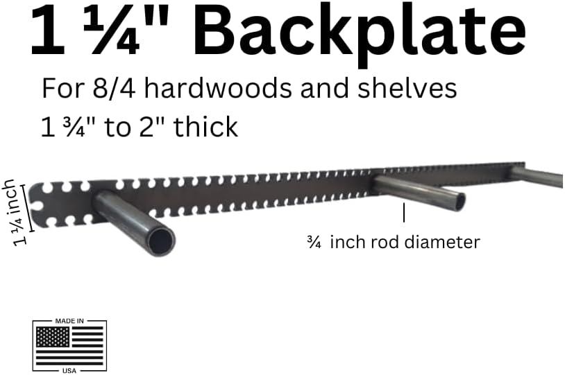 Floating Shelf Brackets - Sheppard Brackets - Easy Install - Heavy Duty (46 i...