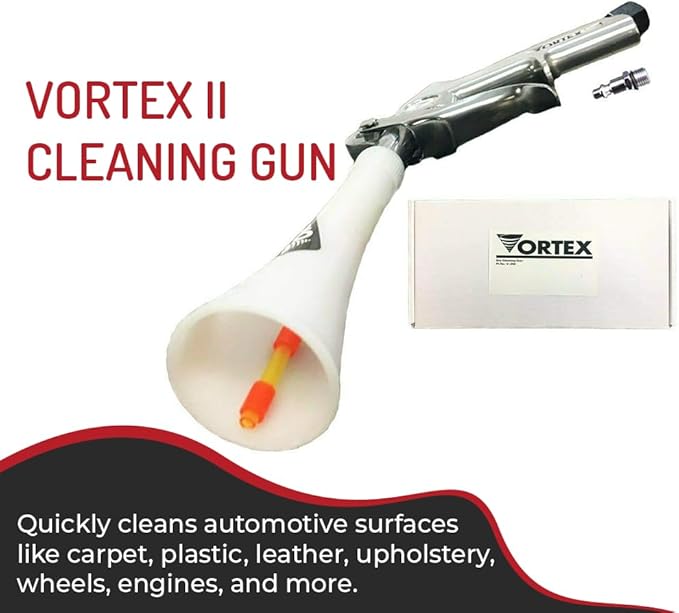 HI-TECH Vortex II Air Cleaning Gun – Pro Auto Detailing Tool