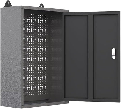 JZD Steel Wall Mount Storage Garage Cabinet, Metal Hanging Tool Cabinets