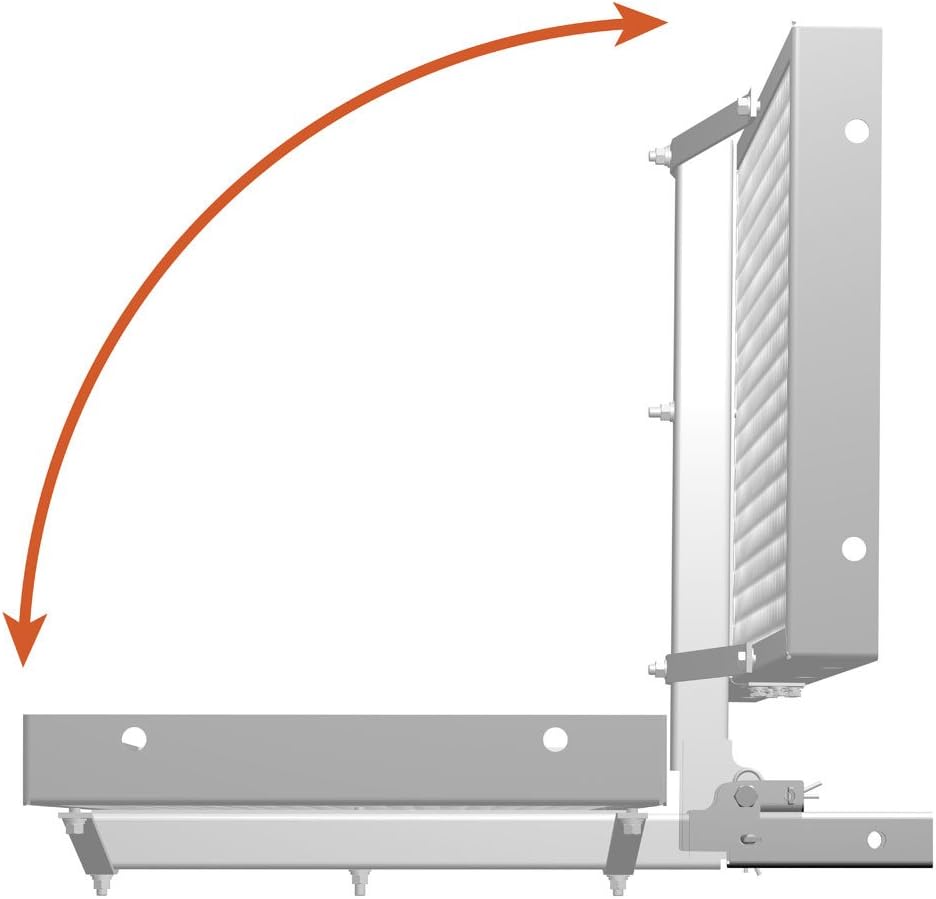 CURT 18100 Tray-Style Trailer Hitch Cargo Carrier, 500 lbs. Capacity, 60-Inch...