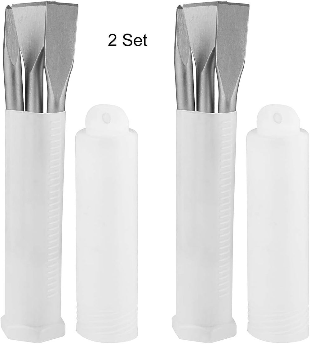 CertBuy 6PCS SDS Plus Chisel Set Tile Removal Chisel Bits for Hammer Drill