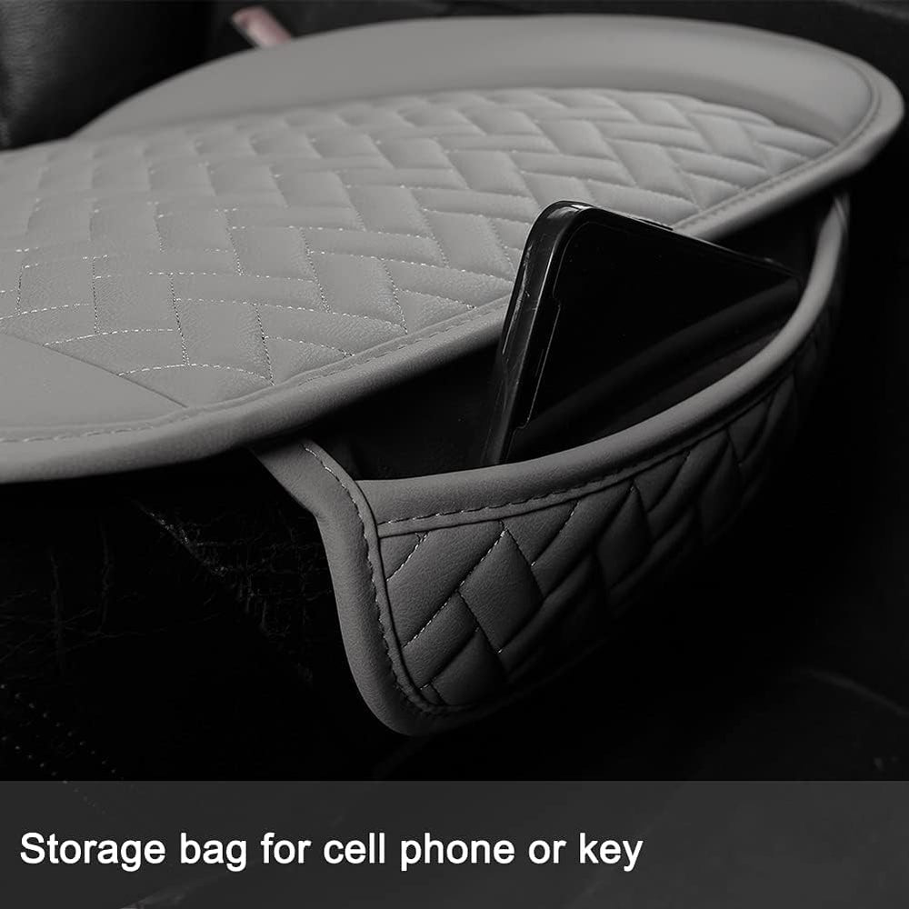 West Llama Full Set Car Seat Covers for Front and Rear Bottom Seats Only, Lux...