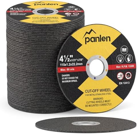 Cut Off Wheels, 4 1/2 Inch, 100 Pack