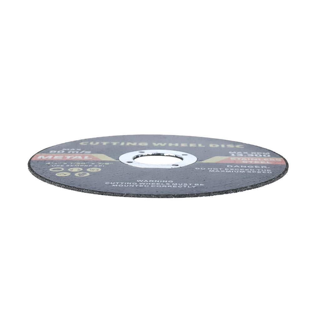 100 Pack 4-1/2 Inch Cutting Wheel, 4-1/2" x 7/8" Metal &Stainle...