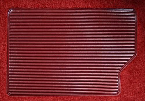 Replacement Auto Carpet Floor Liner - Molded Cutpile - fits 1980-1986 Ford F-...