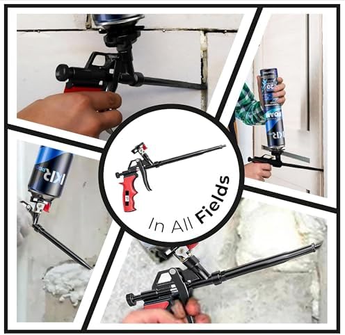 Professional Expanding Foam Spray Gun, 2 Insulation Guns + 18 Extenders