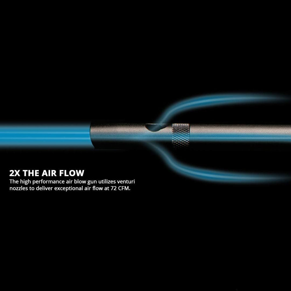 Capri Tools - CP21350 Windstorm EX High Performance Air Blow Gun with Adjusta...