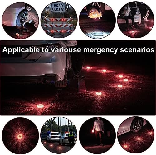 LED Road Flares 6Pack Roadside Emergency car kit Emergency Road Flares Kit