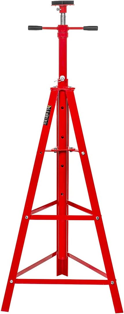 Stark USA Underhoist Tripod Stand 2 Ton Capacity High Lift Jack Stand Reach